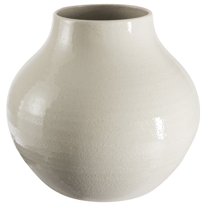 Vase céramique blanc grand modèle ref.30022907