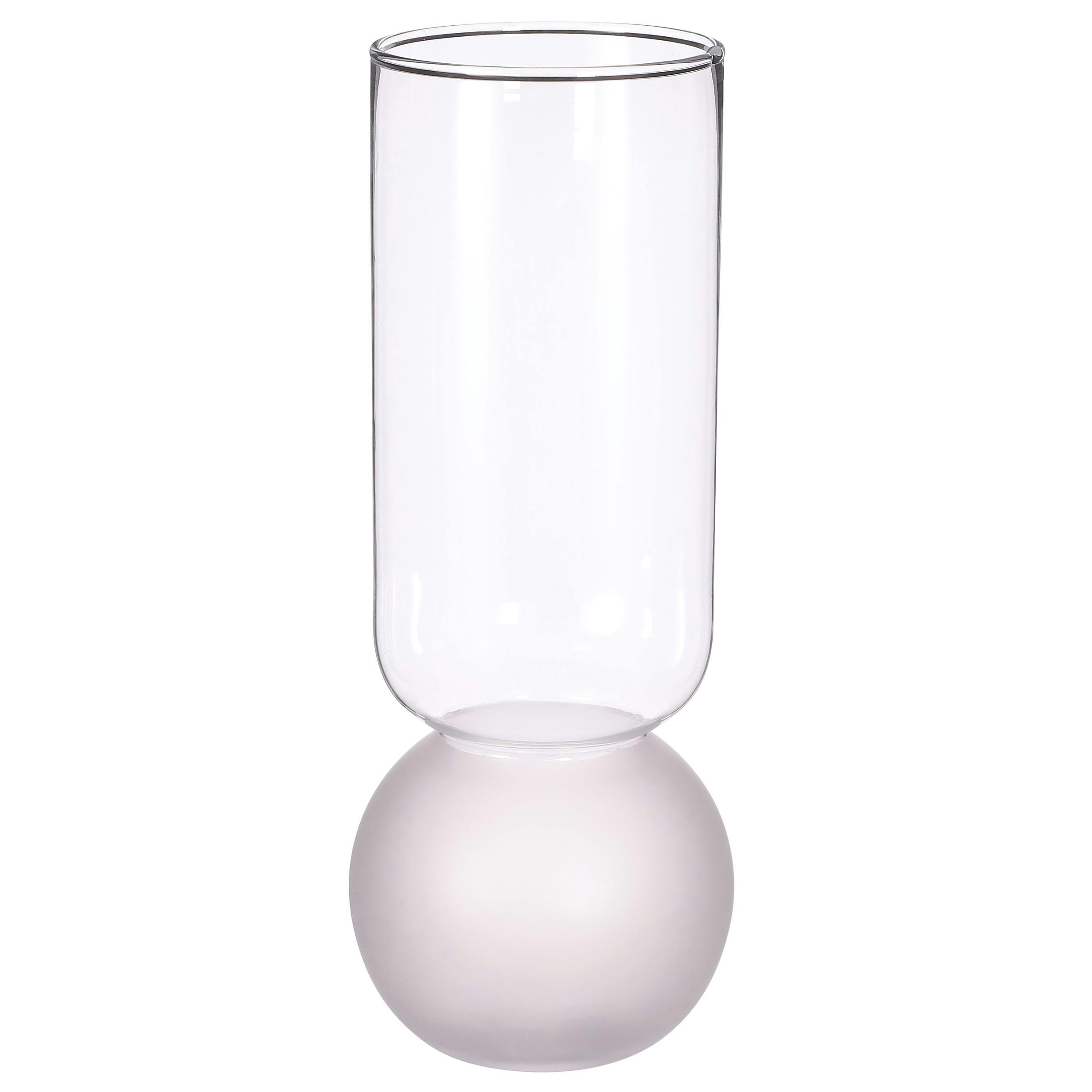 Vase design pied boule 36,5 cm