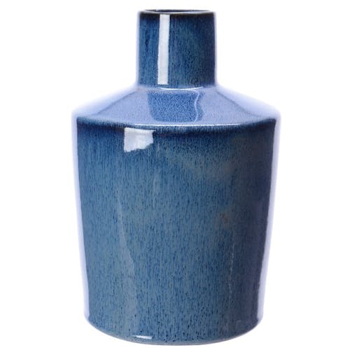 Vase en pierre Bleu H21cm