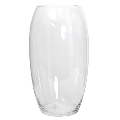 Vase en verre transparent 45 cm