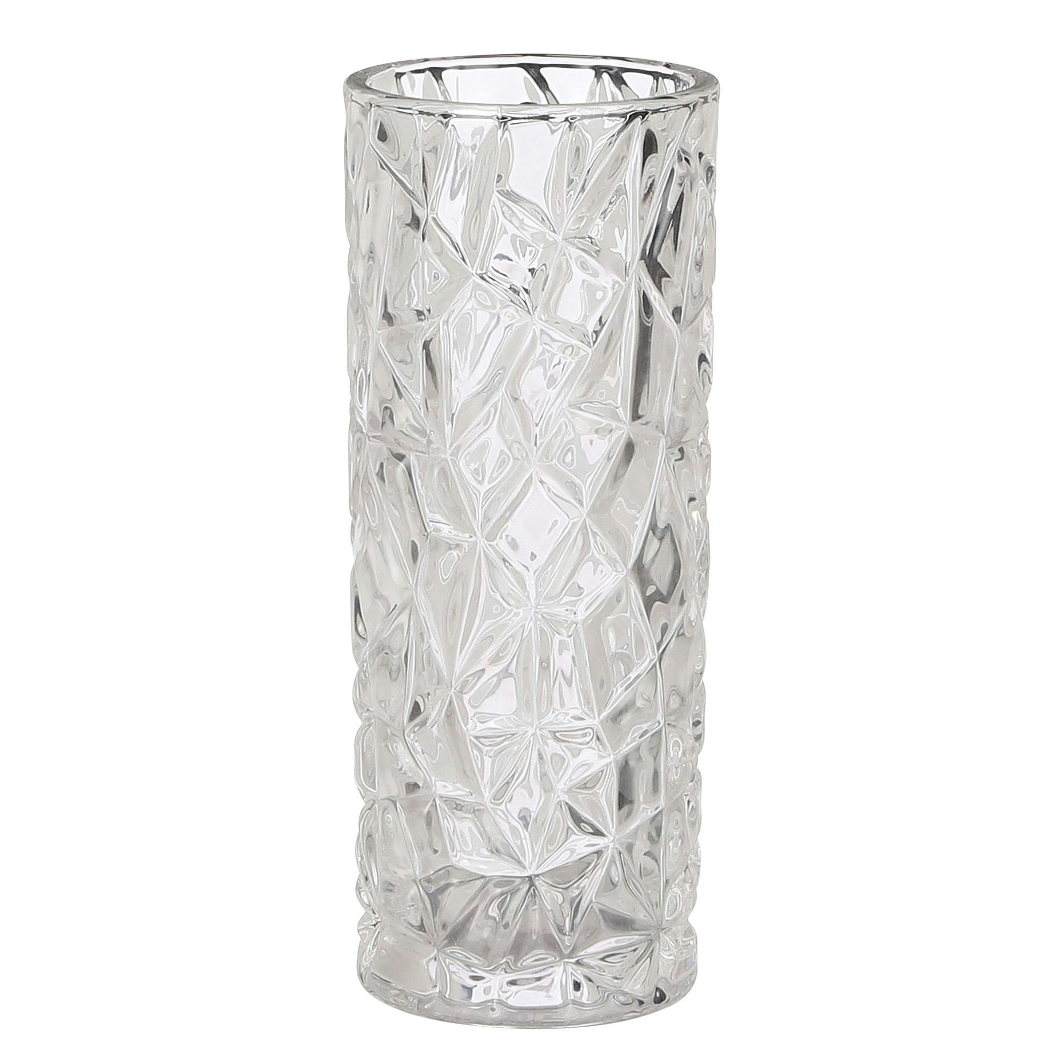 Vase en verre travaillé 25 cm