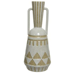 Vase forme amphore en porcelaine 35 cm