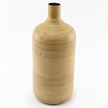  Vase moderne cylindrique en bambou