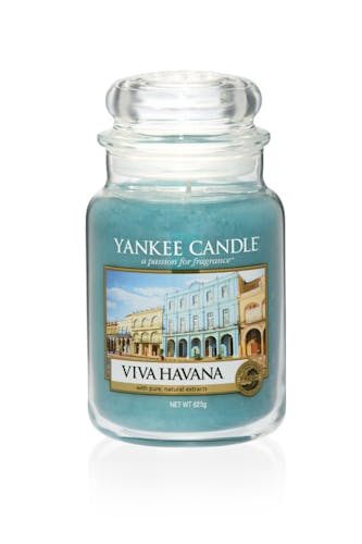Viva Havana bougie parfumée grande jarre YANKEE CANDLE