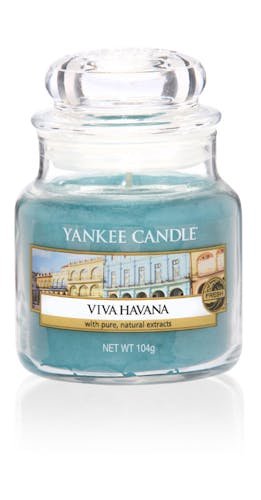 Viva Havana bougie parfumée petite jarre YANKEE CANDLE