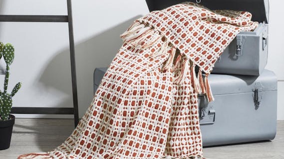 Plaids et Jetés de canapé : effet velours, en relief...