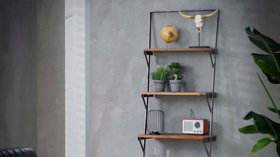 Etagères murales en bois recyclé : verticales, horizontales...