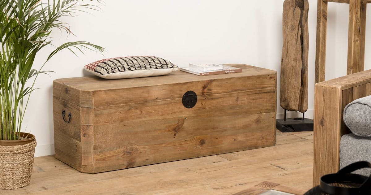 Coffre de Rangement Intérieur | Malles de Rangement | Pier Import