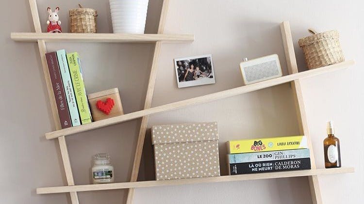 Etagères Murales Personnalisables : ronde, colonne...