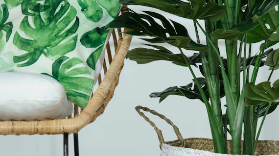 Fleurs artificielles - Plantes artificielles : bambou, bananier...