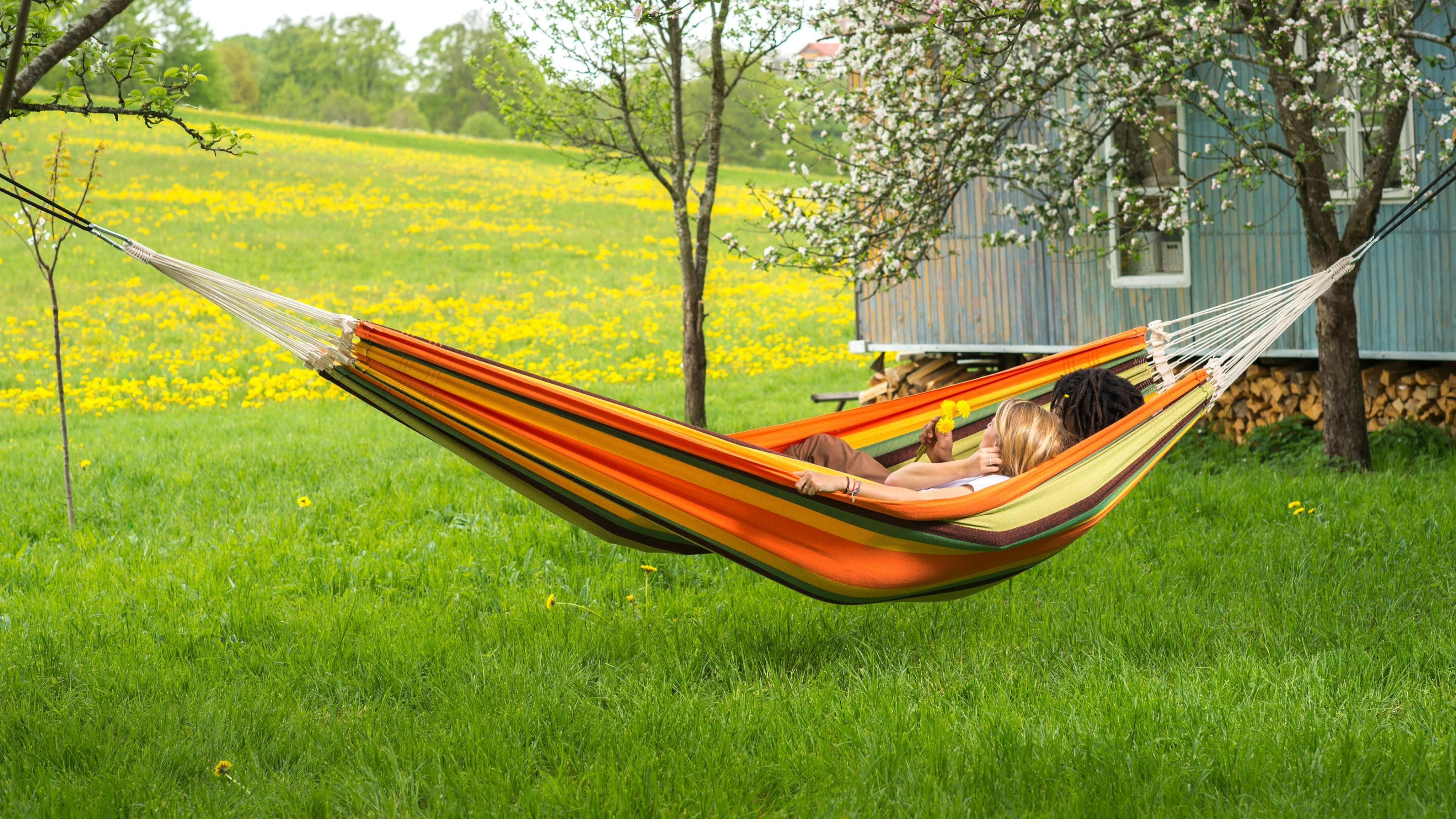 Hamacs : en coton, en toile de parachute...