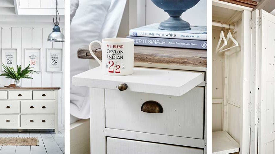 Meubles d'entrée - Rangement entrée en bois recyclé : console, table d'appoint...