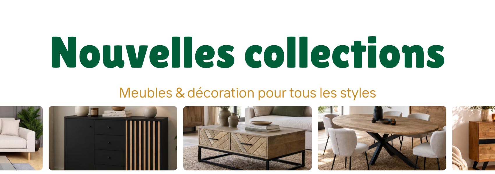 Nouvelles collections